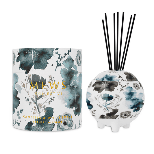 Diffuser - Mews Collective - Reed Diffuser - Camellia & White Lotus - The Gift Company