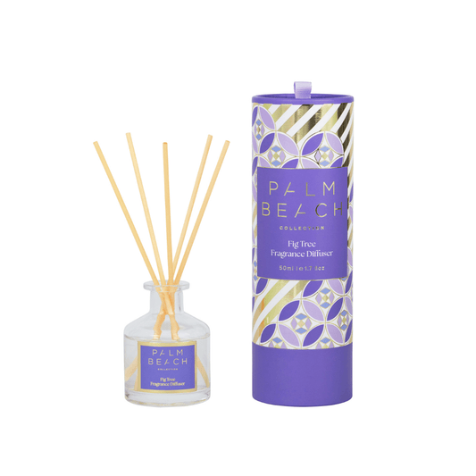 Diffuser - Palm Beach - Palm Beach Fig Tree Mini Fragrance Diffuser 50mL - The Gift Company