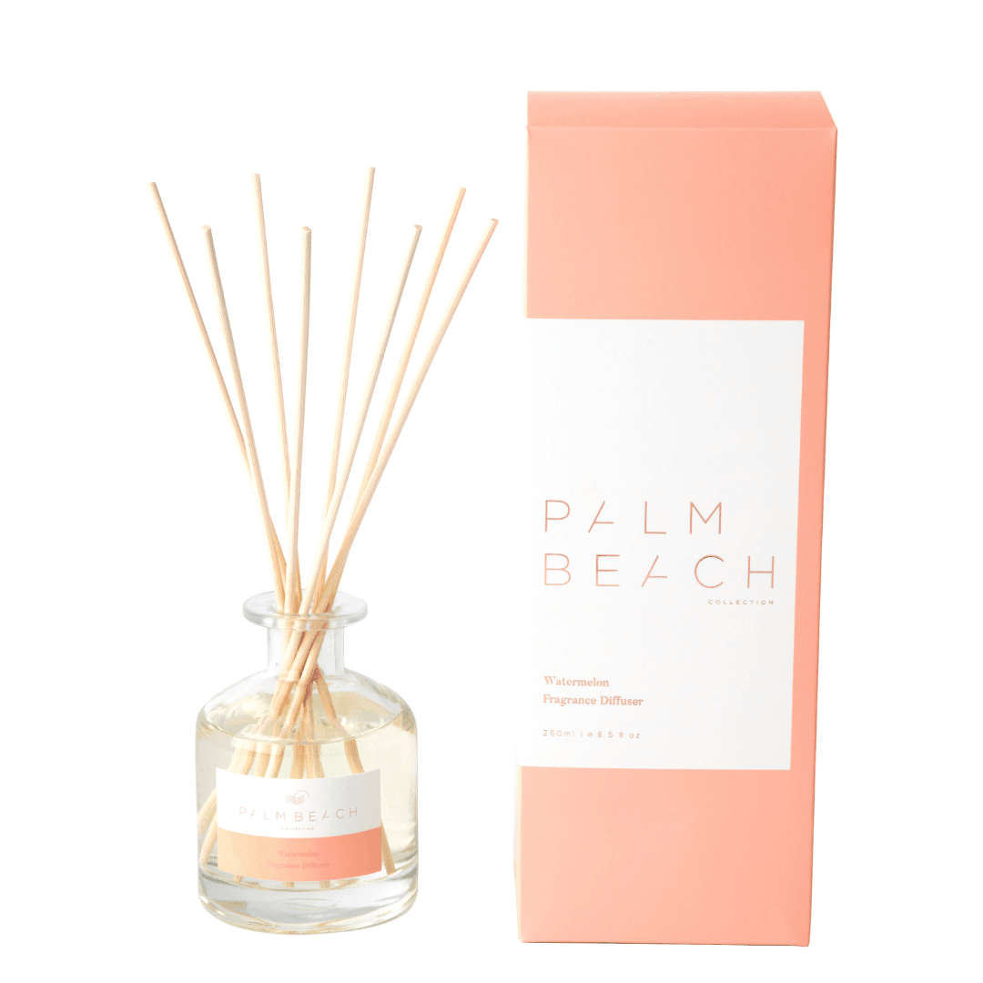 Diffuser - Palm Beach - Palm Beach Reed Diffuser - Watermelon 250mL - The Gift Company