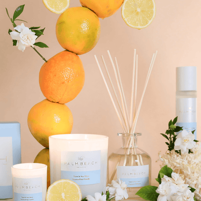 Diffuser - Palm Beach - Palm Beach - Yuzu & Sea Moss Reed Diffuser 250mL - The Gift Company