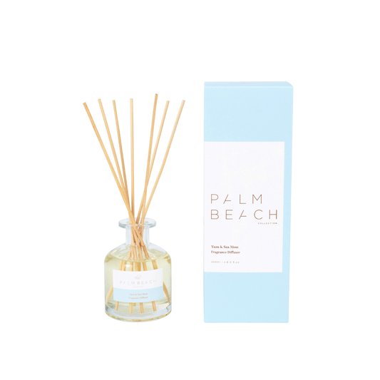 Diffuser - Palm Beach - Palm Beach - Yuzu & Sea Moss Reed Diffuser 250mL - The Gift Company
