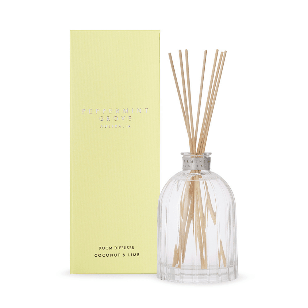 Diffuser - Peppermint Grove - Peppermint Grove Diffuser 350mL - Coconut & Lime - The Gift Company