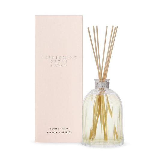 Diffuser - Peppermint Grove - Peppermint Grove Diffuser 350mL - Fressia & Berries - The Gift Company