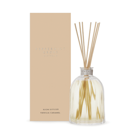 Diffuser - Peppermint Grove - Peppermint Grove Diffuser 350mL - Vanilla Caramel - The Gift Company