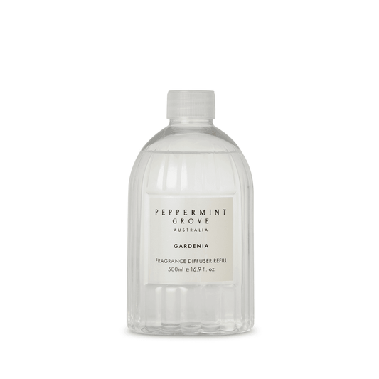 Diffuser - Peppermint Grove - Peppermint Grove Diffuser Refill 500mL - Gardenia - The Gift Company