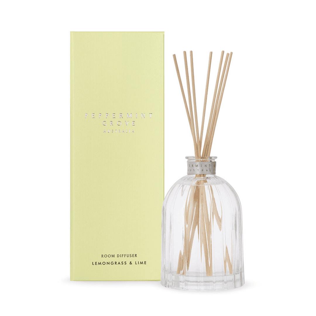 Diffuser - Peppermint Grove - Peppermint Grove Diffuser Refill 500mL - Lemongrass & Lime - The Gift Company