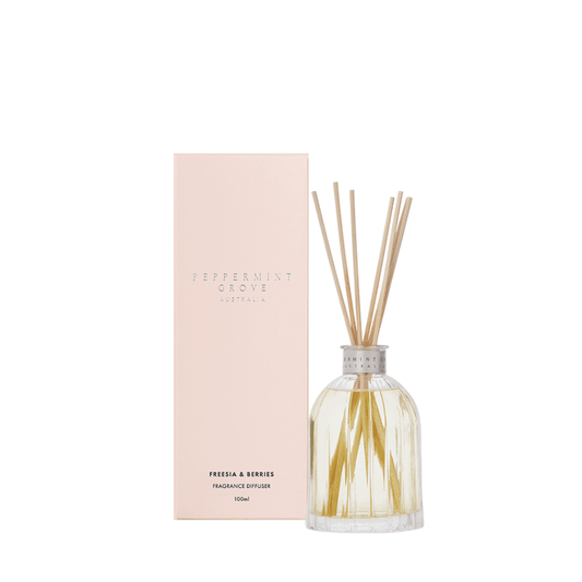 Diffuser - Peppermint Grove - Peppermint Grove Fressia & Berries Diffuser 100mL - The Gift Company