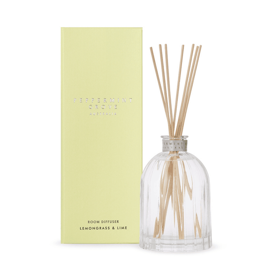 Diffuser - Peppermint Grove - Peppermint Grove Lemongrass & Lime Diffuser 350mL - The Gift Company