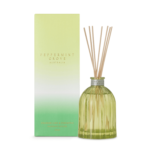 Diffuser - Peppermint Grove - Peppermint Grove Lime & Pineapple Diffuser 350mL - The Gift Company