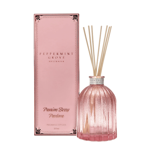 Diffuser - Peppermint Grove - Peppermint Grove Passion Berry Pavlova Fragrance Diffuser 350ml - The Gift Company