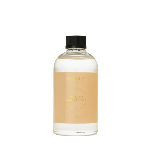 Diffuser Refill - Moss St Ceramics - MOSS ST Japanese Honeysuckle Diffuser Refill 500ml - The Gift Company