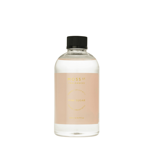 Diffuser Refill - Moss St Ceramics - MOSS ST Pink Sugar Diffuser Refill 500ml - The Gift Company