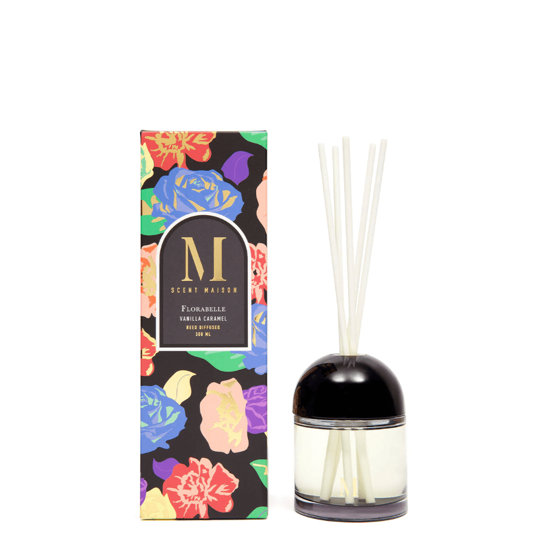 Diffuser - Scent Maison - Scent Maison Vanilla Caramel Diffuser 300mL - The Gift Company