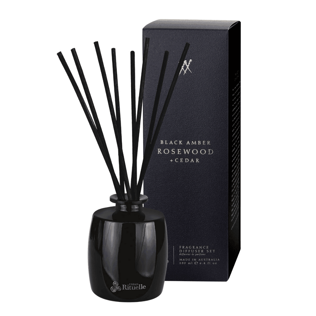 Urban Rituelle Diffuser - Black Amber, Rosewood & Cedar 200mL