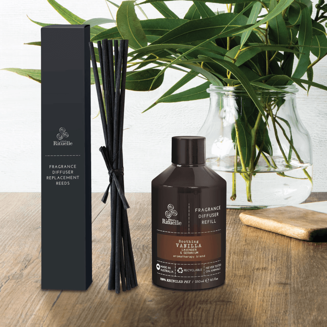 Diffuser - Urban Rituelle - Urban Rituelle Diffuser Refill Vanilla, Lavender & Geranium 250mL - The Gift Company