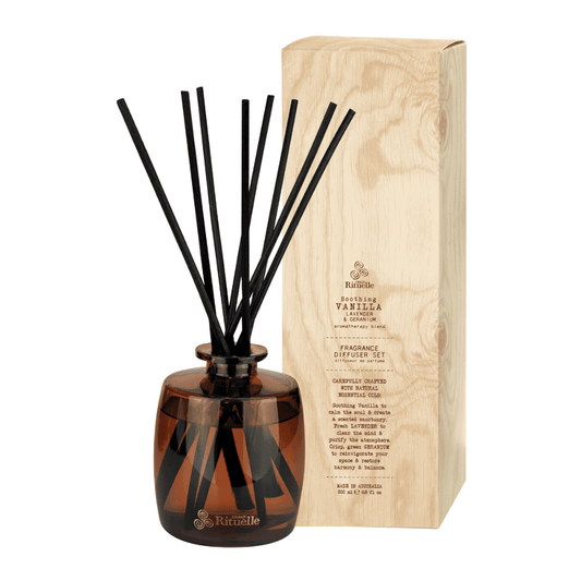 Diffuser - Urban Rituelle - Urban Rituelle Diffuser - Vanilla, Lavender & Geranium 220mL - The Gift Company