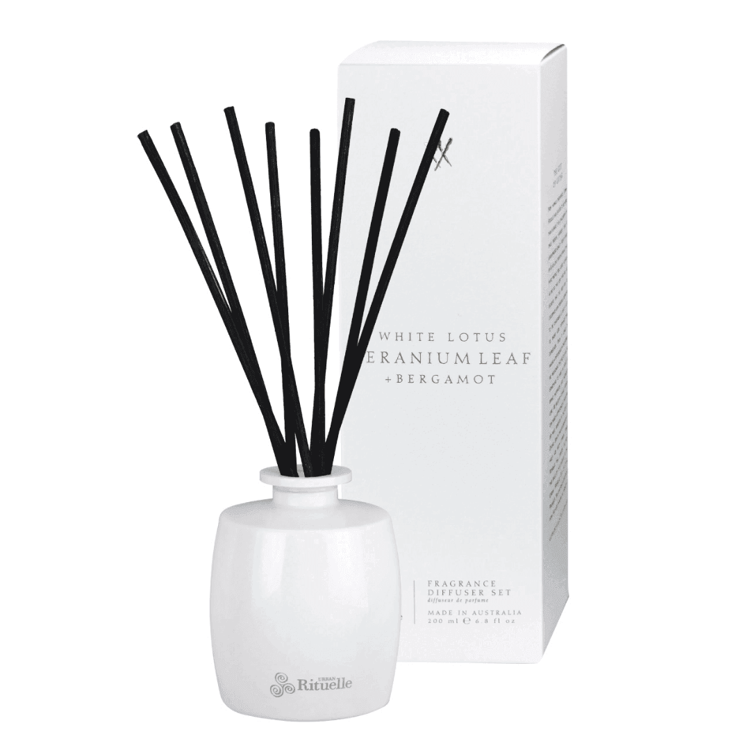 Urban Rituelle Diffuser - White Lotus, Geranium Leaf & Bergamot 200mL