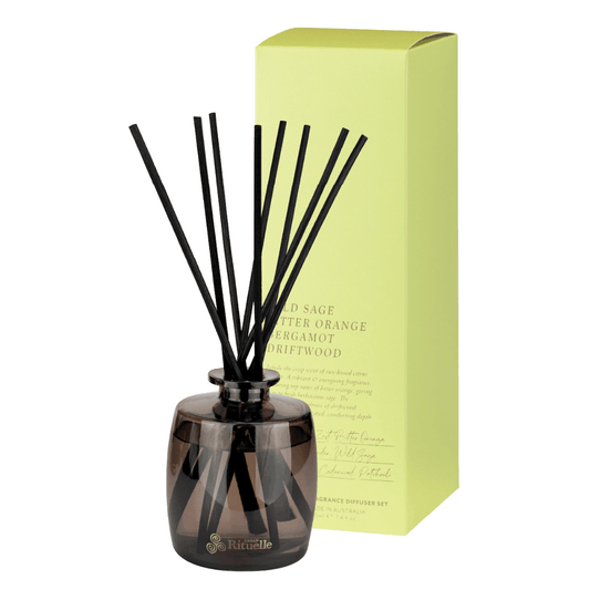 Diffuser - Urban Rituelle - Urban Rituelle Diffuser - Wild Sage, Bitter Orange, Bergamot, Driftwood 220mL - The Gift Company