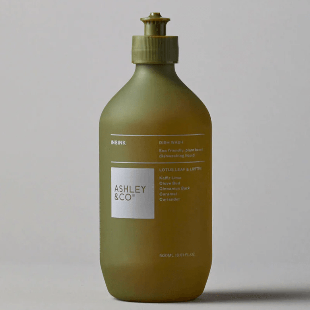 Dishwashing Liquid - Ashley & Co - Ashley & Co Insink Dish Wash Lotus Leaf & Lustre 500ml - The Gift Company
