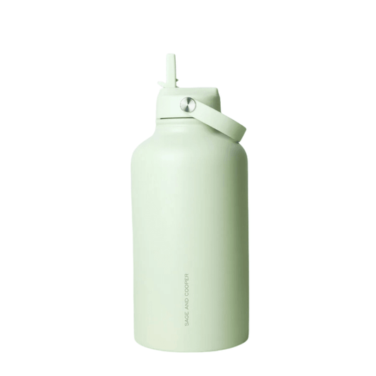 Drink Bottle - Sage & Cooper - Sage & Cooper Insulated Drink Bottle 1.8L - Light Green - The Gift Company