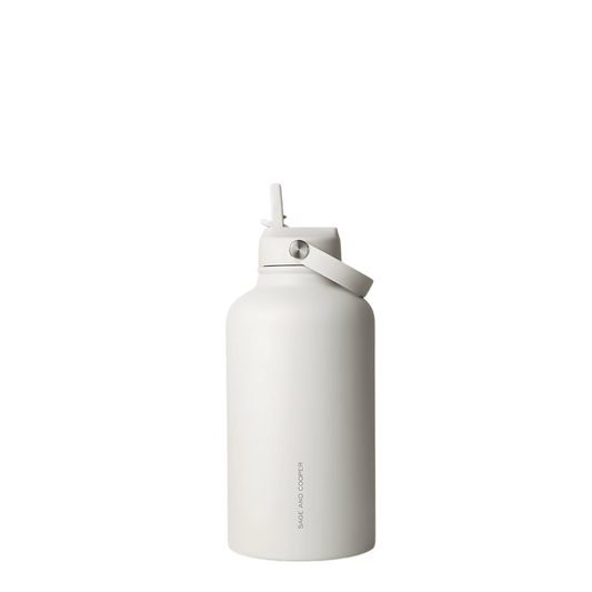 Drink Bottle - Sage & Cooper - Sage & Cooper Insulated Drink Bottle 1.8L - Stone - The Gift Company