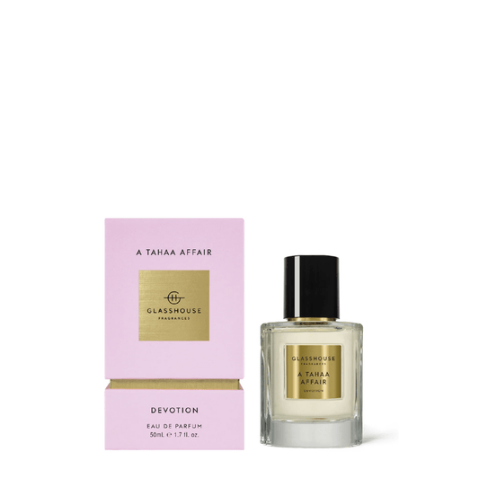 Eau de Parfum - Glasshouse - Glasshouse Fragrances Eau de Parfum - A Tahaa Affair Devotion 50mL - The Gift Company