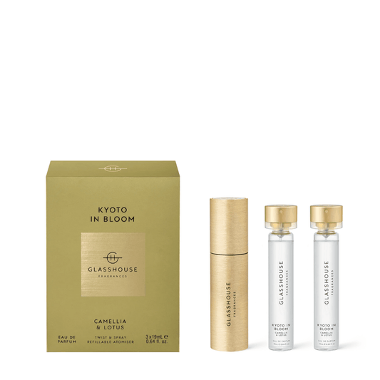 Eau de Parfum - Glasshouse - Glasshouse Fragrances Eau de Parfum - Kyoto in Bloom (Refillable Atomiser) - The Gift Company
