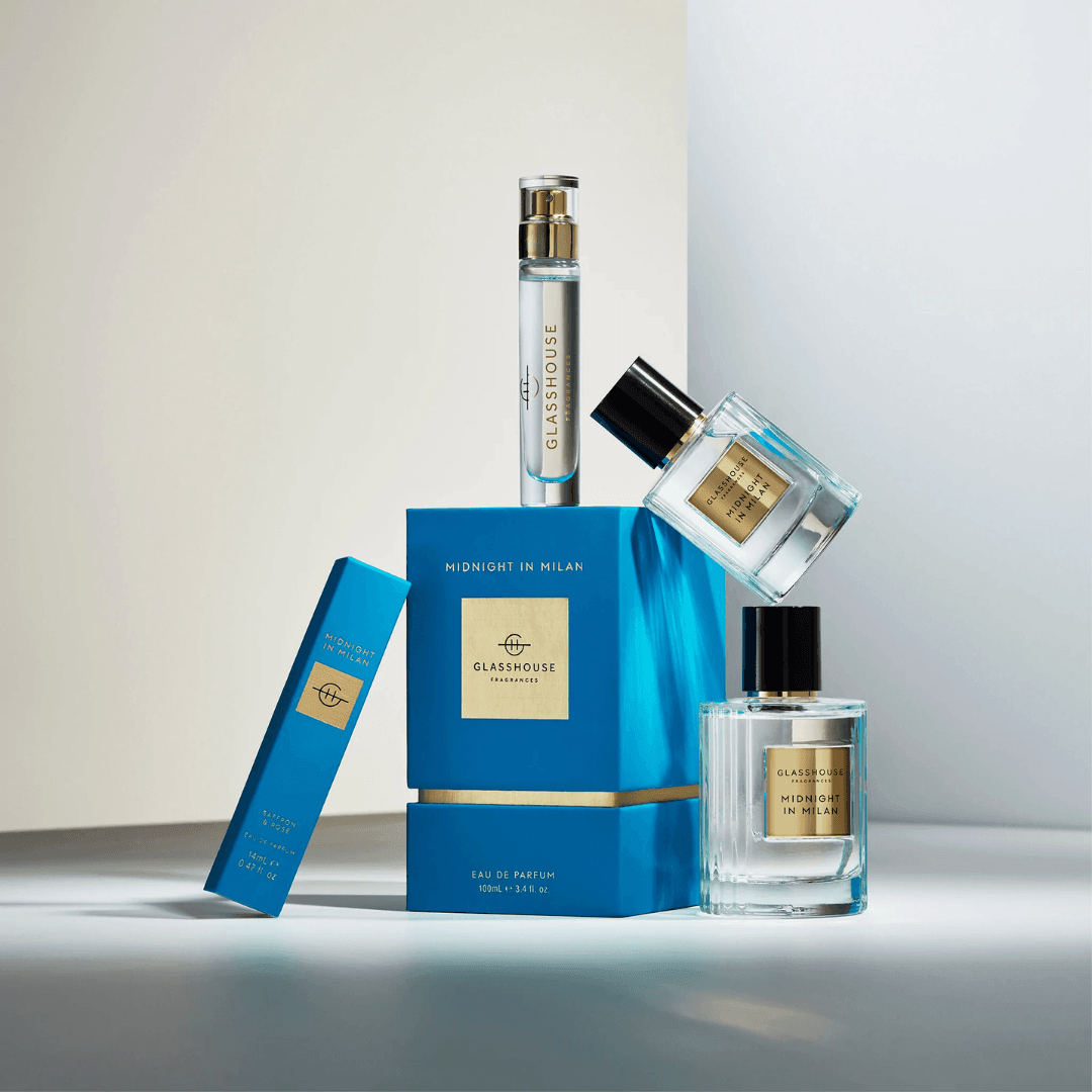 Eau de Parfum - Glasshouse - Glasshouse Fragrances Eau de Parfum - Midnight in Milan 50mL - The Gift Company