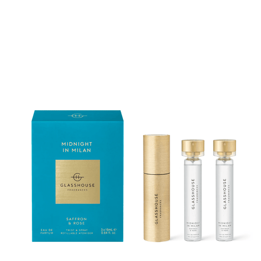 Eau de Parfum - Glasshouse - Glasshouse Fragrances Eau de Parfum - Midnight in Milan (Refillable Atomiser) - The Gift Company
