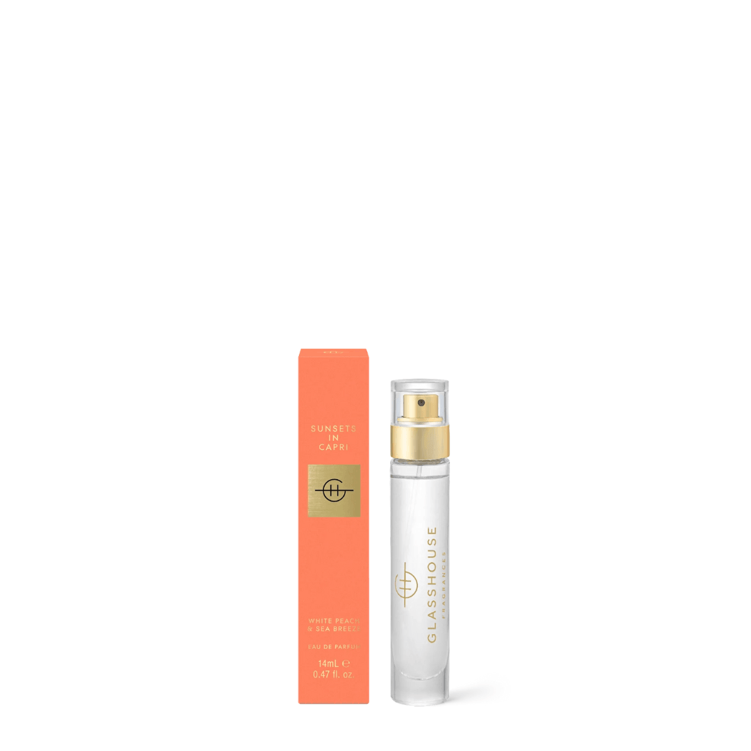 Eau de Parfum - Glasshouse - Glasshouse Fragrances Eau de Parfum - Sunsets in Capri 14mL - The Gift Company