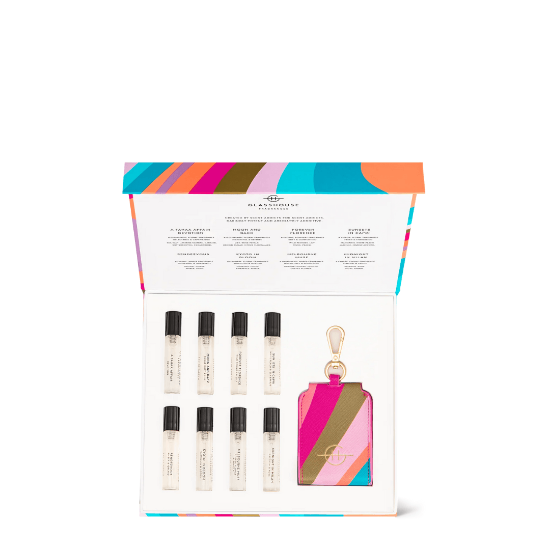 Eau de Parfum - Glasshouse - Glasshouse Fragrances Perfume Library & Keyring - The Gift Company