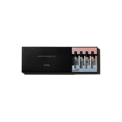 Eau de Parfum Set - Lumira - Lumira Parfum Discovery Set 8 × 2mL - The Gift Company