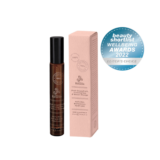 Eau de Parfum - Urban Rituelle - Urban Rituelle Natural Botanical Parfum - Pink Grapefruit, Lemongrass & Sweet Orange 10mL - The Gift Company