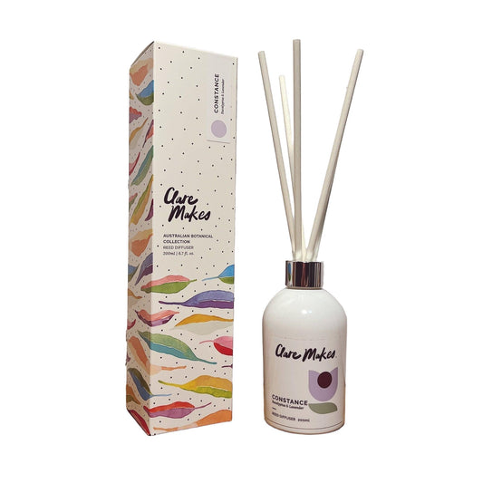 Clare Makes Constance Eucalyptus & Lavender Reed Diffuser 200mL by Clare Makes