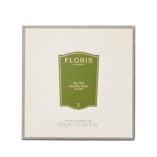 Floris Elite Shaving Soap and Bowl 100g