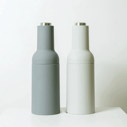 Food Grinder - Sage & Cooper - Sage & Cooper Thea Automatic Salt & Pepper Grinders - Dove & Steel - The Gift Company