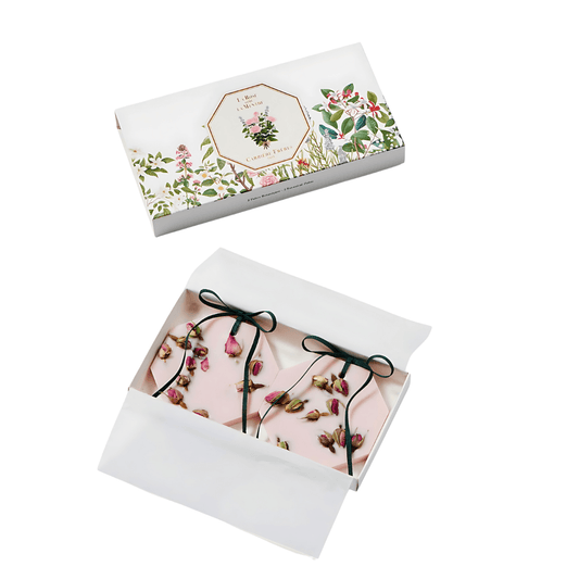 Fragrance Palet - Carriere Freres - Carrière Frères La Rose Aime La Menthe Botanical Palets 2 x 55g - The Gift Company