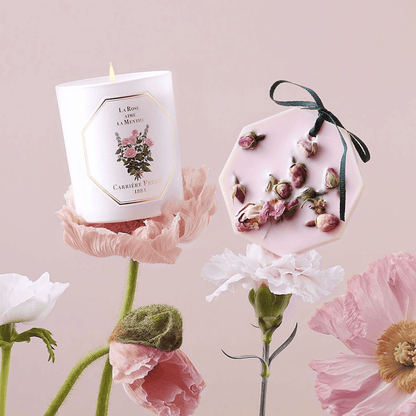 Fragrance Palet - Carriere Freres - Carrière Frères La Rose Aime La Menthe Botanical Palets 2 x 55g - The Gift Company