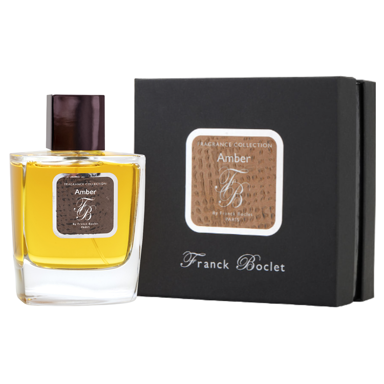 Franck Boclet Amber Eau de Parfum 100mL bottle and box