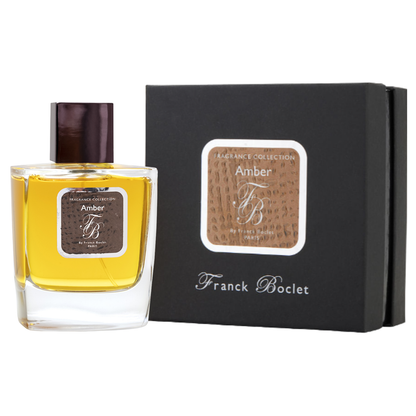 Franck Boclet Amber Eau de Parfum 100mL bottle and box