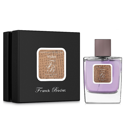 Franck Boclet Violet Eau de Parfum 100mL bottle and box
