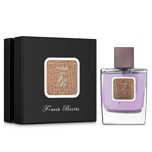 Franck Boclet Violet Eau de Parfum 100mL bottle and box