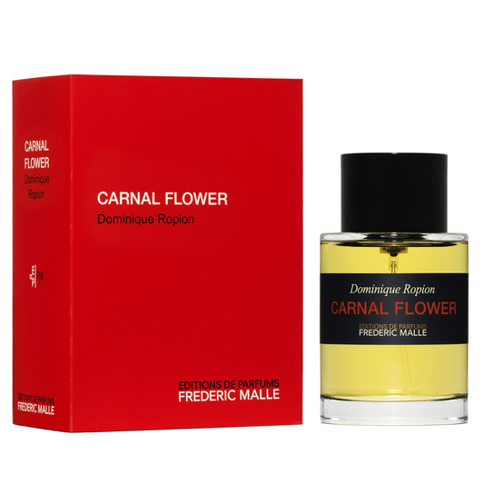 Frédéric Malle Carnal Flower Eau de Parfum 100mL bottle and box