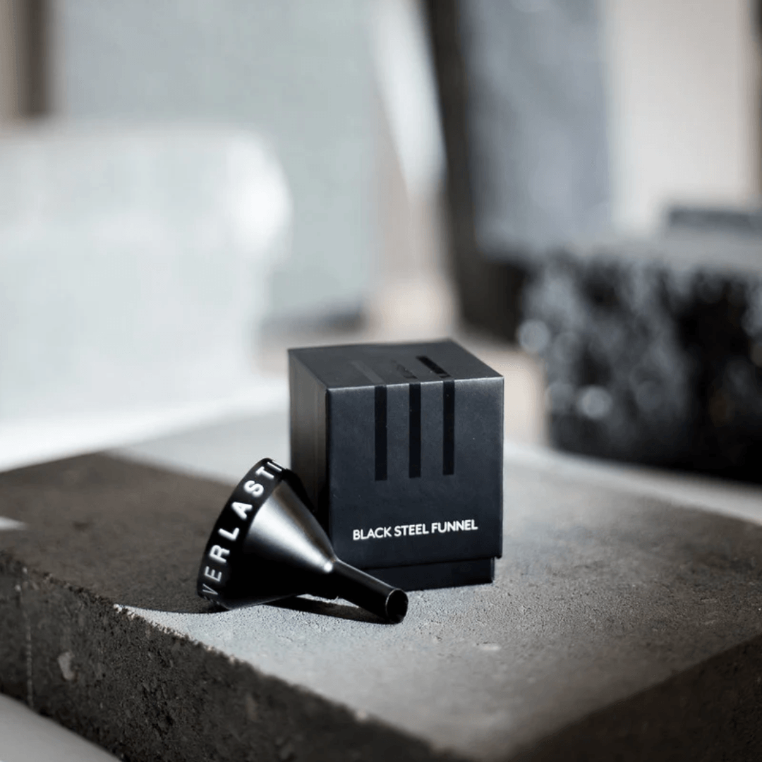 Funnel - Everlasting Candle Co - Everlasting Candle Co. Black Steel Funnel - The Gift Company