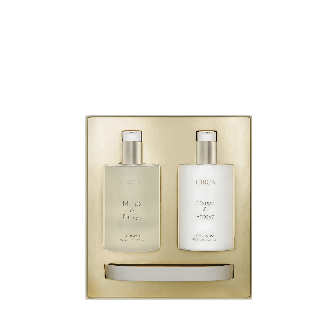 Gift Set - Circa - CIRCA Mango & Papaya Hand Care Duo Set 900mL - The Gift Company