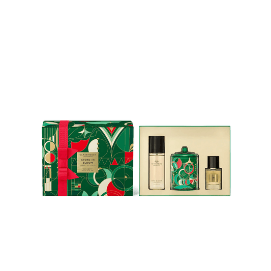 Gift Set - Glasshouse - Glasshouse Fragrances Kyoto in Bloom Trio Gift Set - The Gift Company