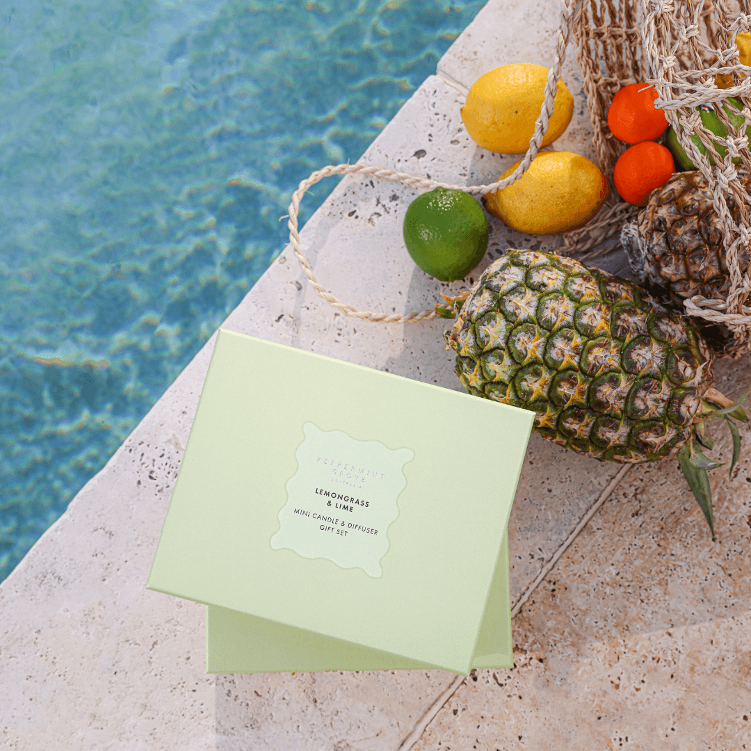 Gift Set - Peppermint Grove - Peppermint Grove Lemongrass & Lime Gift Set - The Gift Company