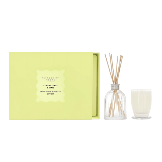 Gift Set - Peppermint Grove - Peppermint Grove Lemongrass & Lime Gift Set - The Gift Company