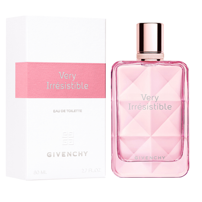 Givenchy Very Irresistible Eau de Toilette 80mL bottle and box