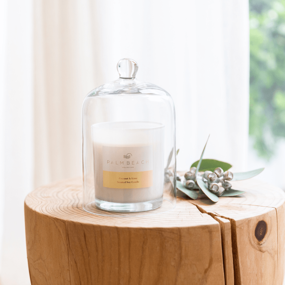 Glass Cloche - Palm Beach - Palm Beach Collection Candle Glass Cloche - The Gift Company